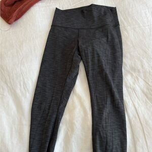Grey Full Length Lululemon Leggings